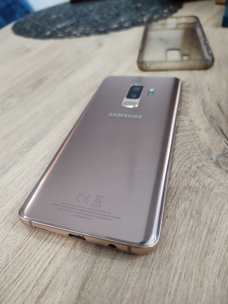 Samsung Galaxy S9+ plus sunrise gold złoty