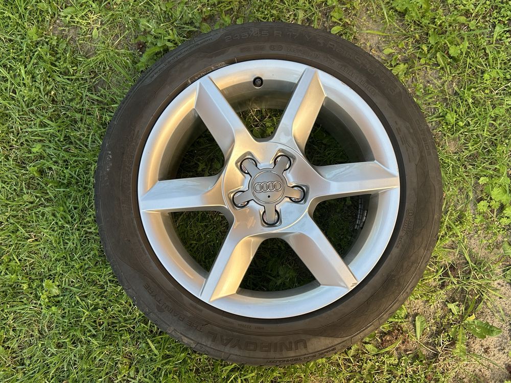 Koła lato Audi A5, 8T0! 5x112, 17 cali, ET26! Wysyłka! Stan DB+