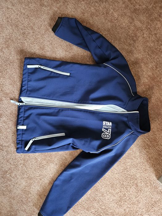 Kurtka Softshell granatowa 128 cm