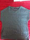 Blusa verde/turquesa com brilhantes