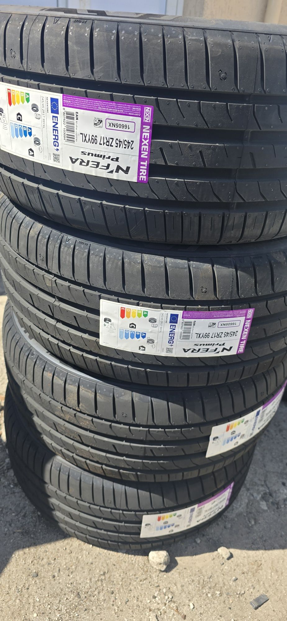 Opony letnie 245/45/17 Nexen Nfera nowe 2023r