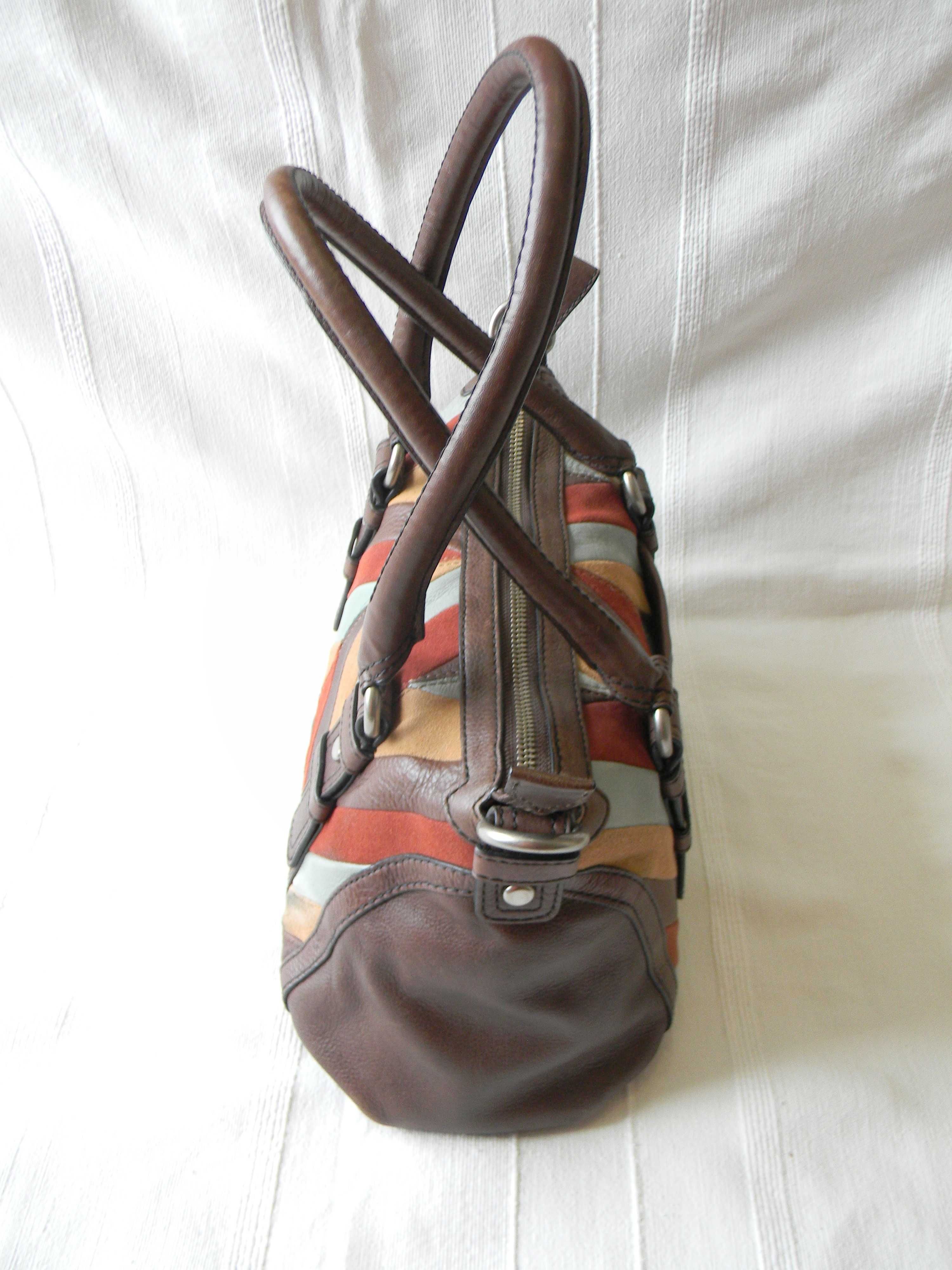 Кожаная сумка Fossil authentic