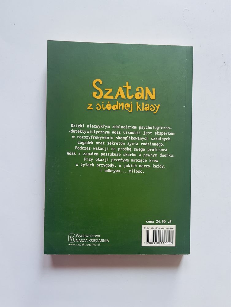 Szatan z siódmej klasy Kornel Makuszyński