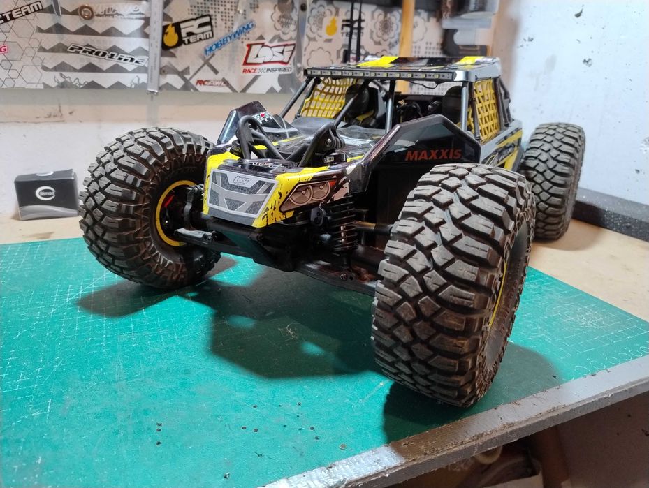 Losi Rock Rey 1/10 model RC offroad Hobbywing MAX10G2 4000kv