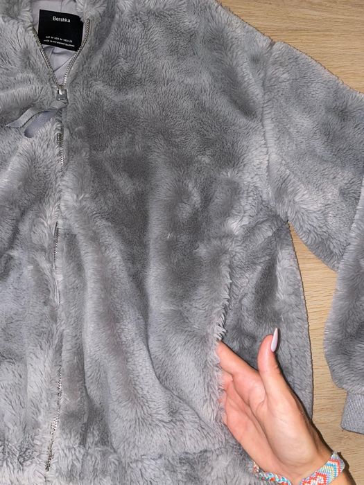 Casaco com pêlo para inverno