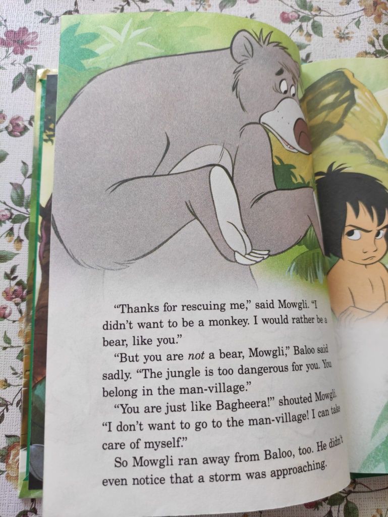 Książka dla dzieci Jungle Book Disney po angielsku