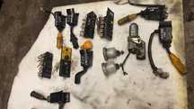 Matbro TR 200 - Joysticki | Joystick | Wskaźniki | Kontrolki | Plastiki - [KABINA CZĘŚCI]