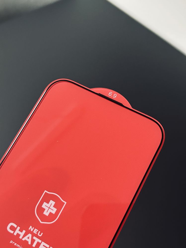 Оригінальне захисне скло +NEU Chatel iPhone 16 Pro Max