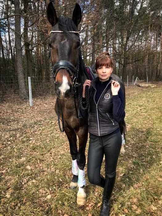 Bezrękawnik, kamizelka jeździecka -ocieplana firmy Phar Lap (l, m, s).