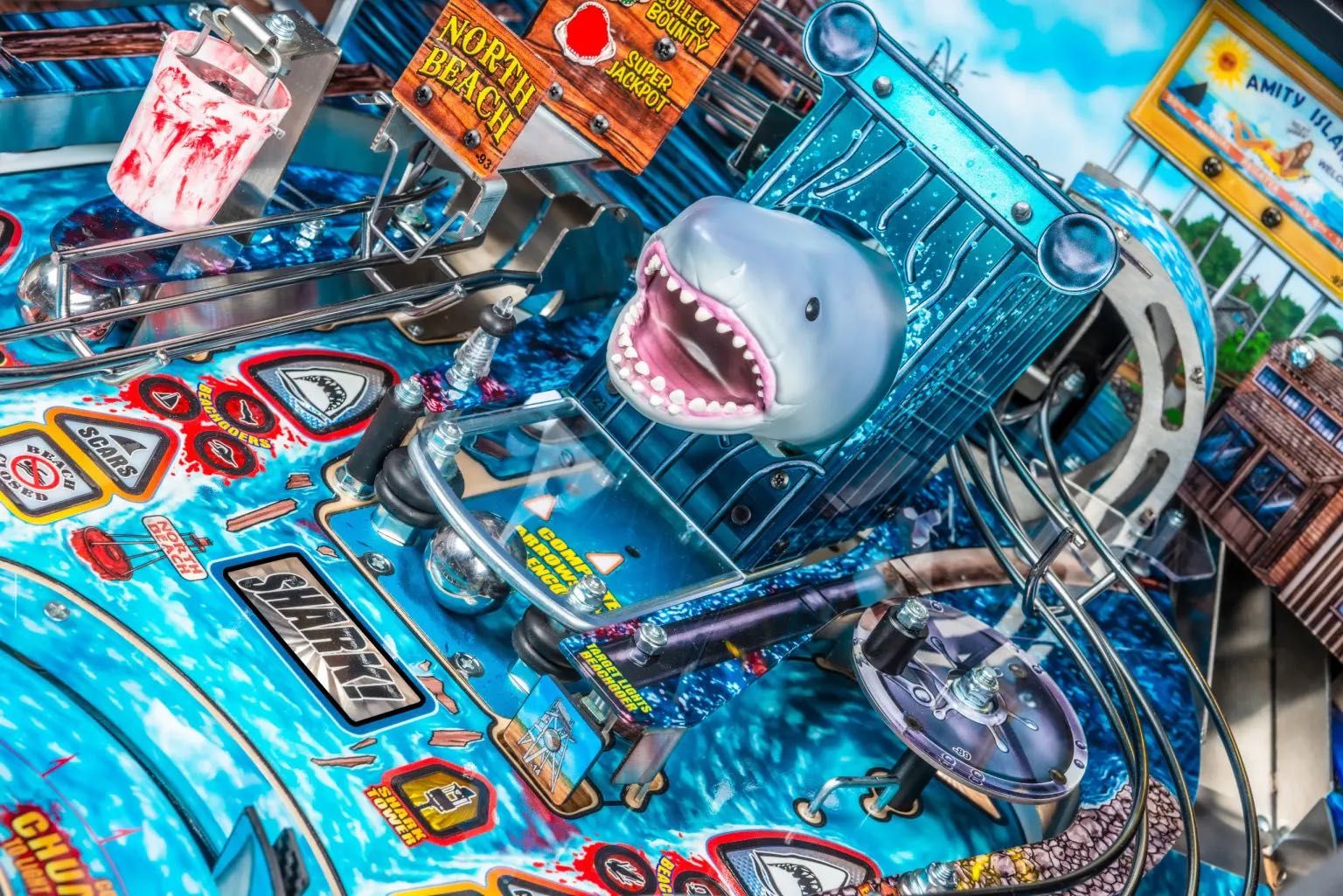 Flipper Pinball Maszyna Arcade  JAWS Stern PRO - nowy