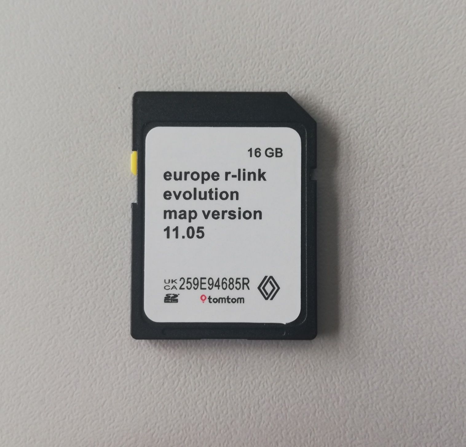 SD карта навигации Renault TomTom Carminat Live/R-link v11.25 2024
