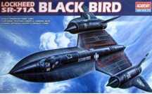 ACADEMY 12448 model 1:72 samolot SR-71A Blackbird model samolotu