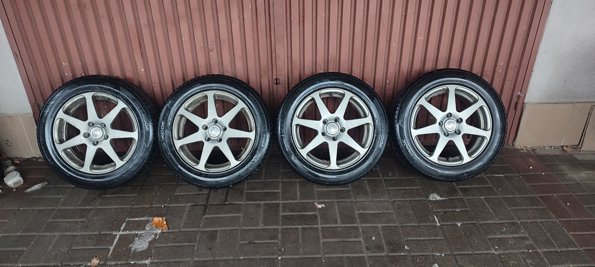 Koła alufelgi 16" 5x108 215/55/16 zima 7J ET45 siwe