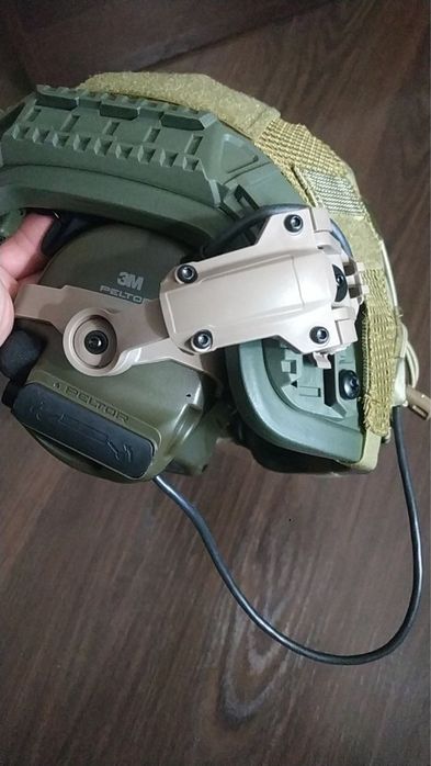 Кріплення олива ТОП‼️Чебурашки якісні, під навушники 3М PELTOR™ ComTac