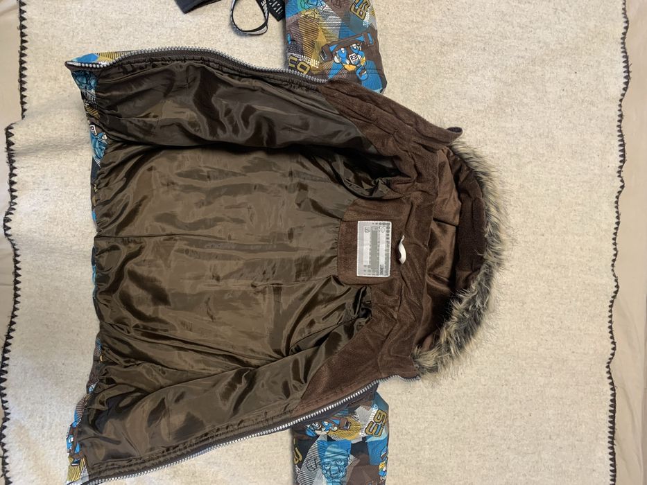 Зимовий комбінезон Lenne 98 (+6) розмір теплий напівкомбінезон куртка