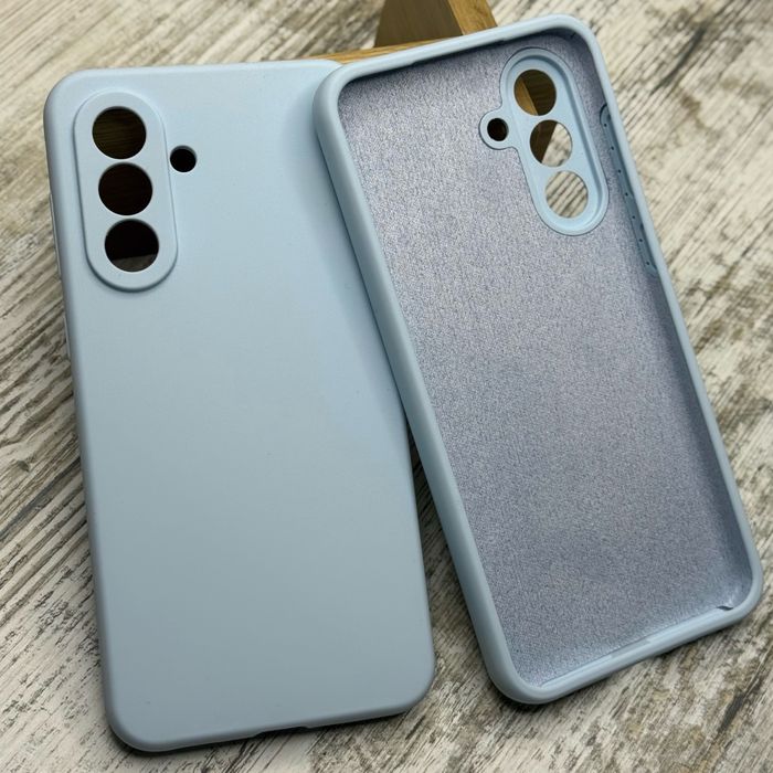 Чехол софттач Silicone Softy на Samsung A56/ A36/ A26 Микрофибра Чохол