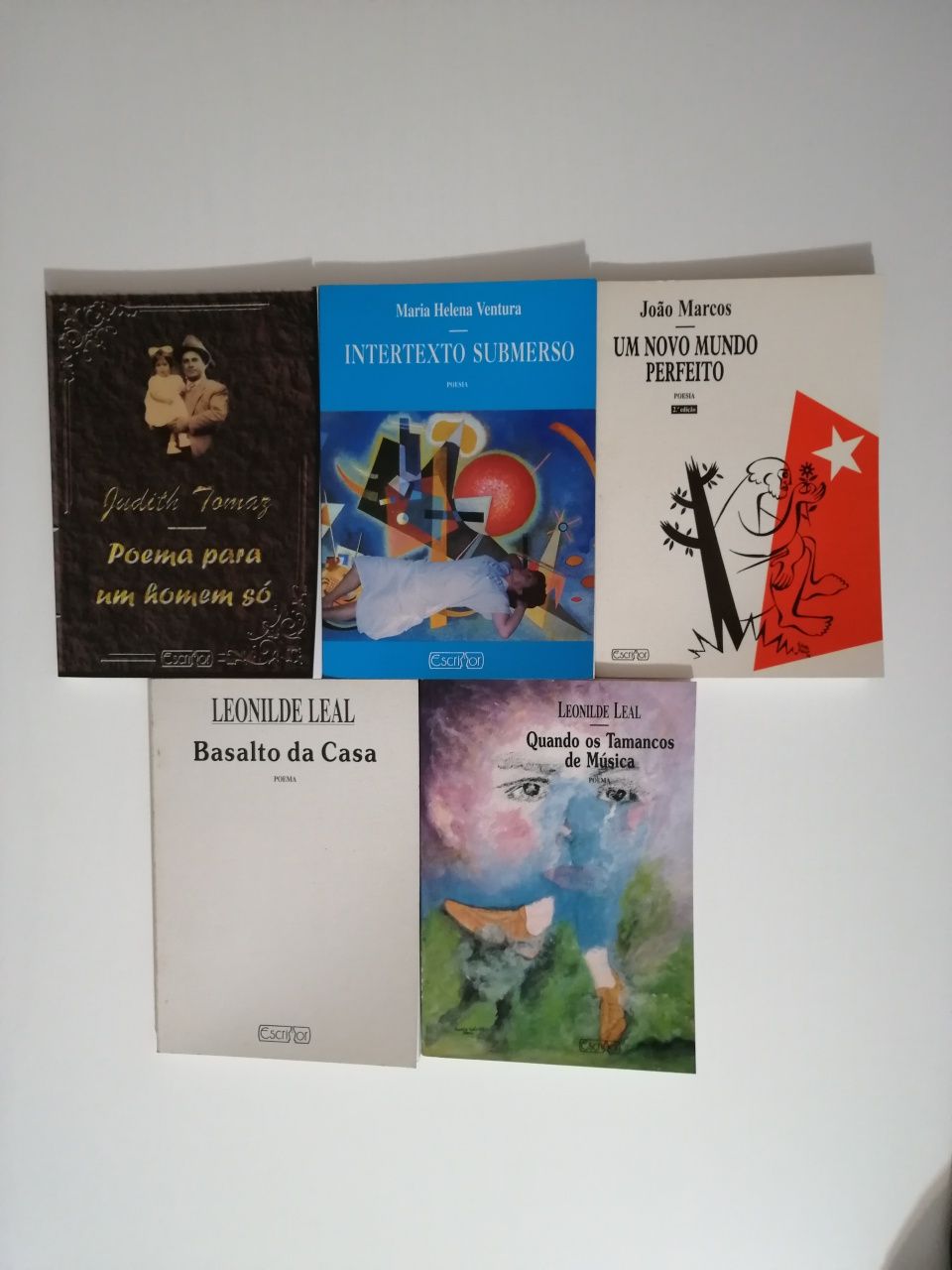 Livros de poesia - Vários autores