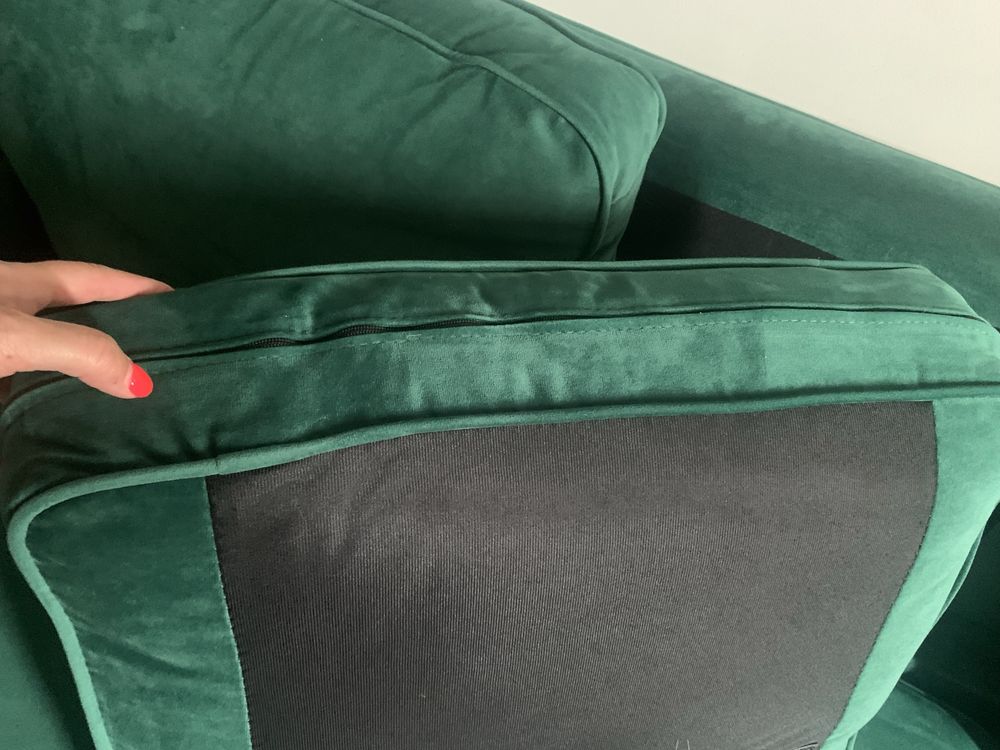 Sofa butekowa zieleń