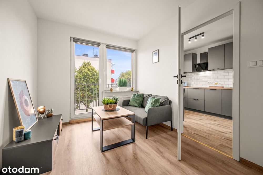 Komfortowa kawalerka z balkonem –  ul. Ogrodowa (video)