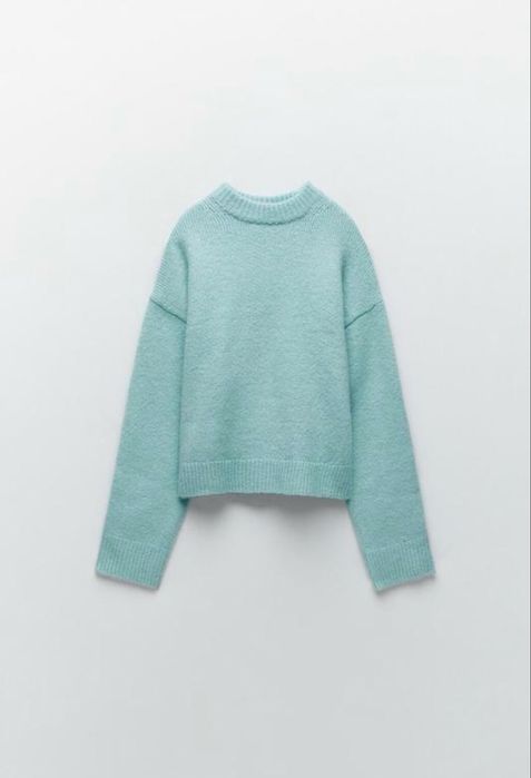 Светр кроп топ zara