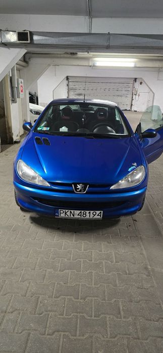 Peugeot 206 CC Peugeot 206 cc 2001r. 1,6 BENZYNA/GAZ