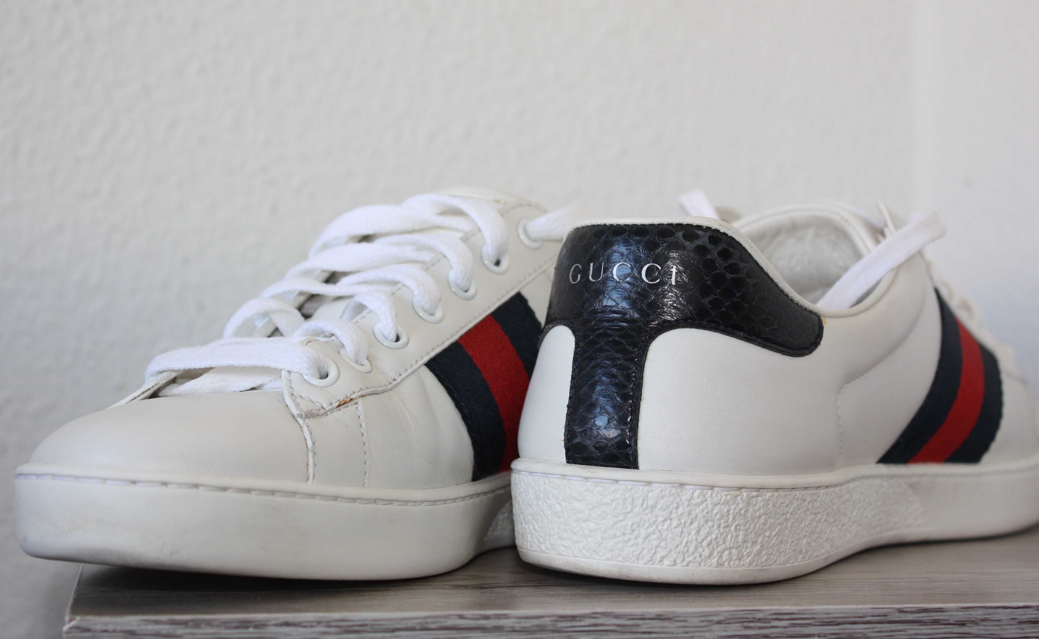 Gucci Ace com Web- size 41 (EUR)