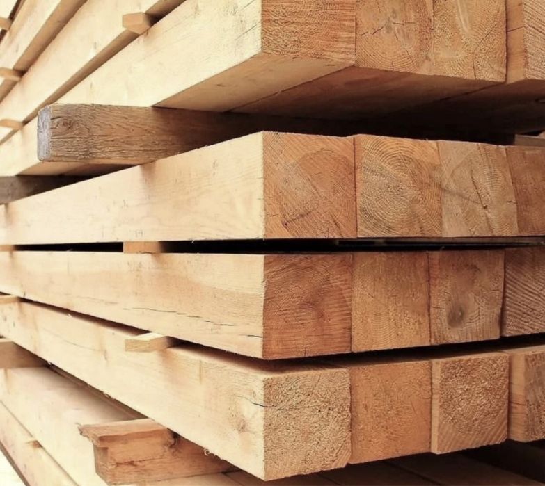 Сухий мауерлат, дошка,рейка,балки та брус, рівні не покручені