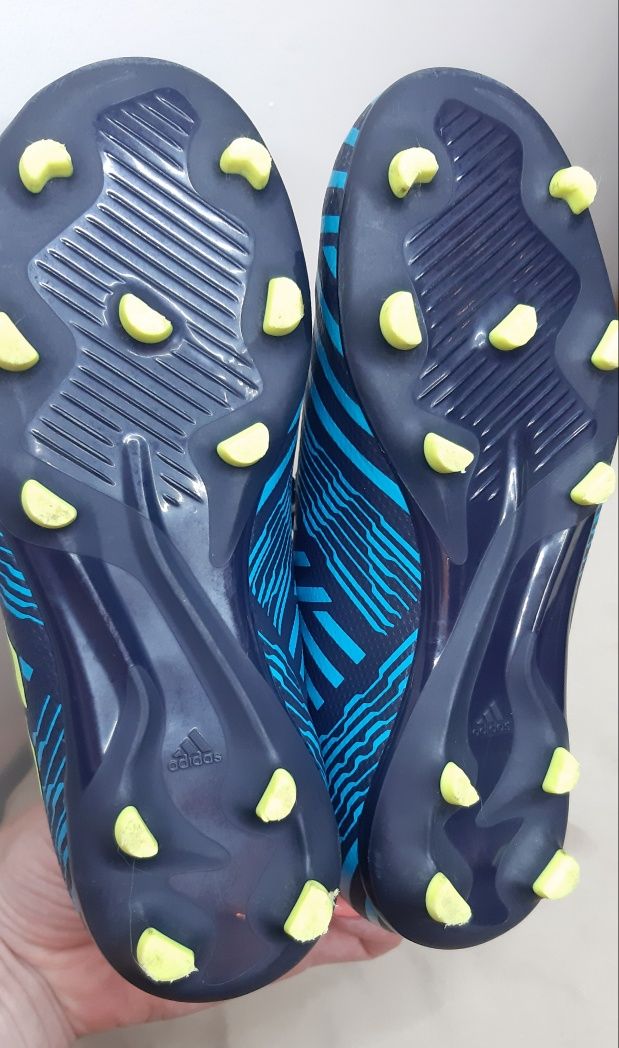 18,5см копочки бутсы кроссовки для футбола Adidas Nemesis