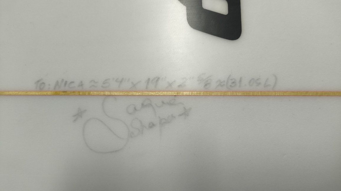 Prancha fish 5'4" /31 litros