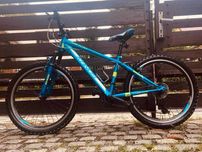Rower dla dzeci mtb górski  niebieski od 6-13 lat koła 24 Polska Marka