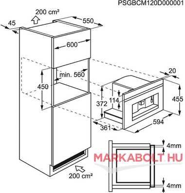 Ekspres do zabudowy Electrolux EBC54523AX