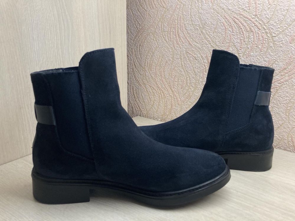 Кожаные деми ботинки Tommy Hilfiger.