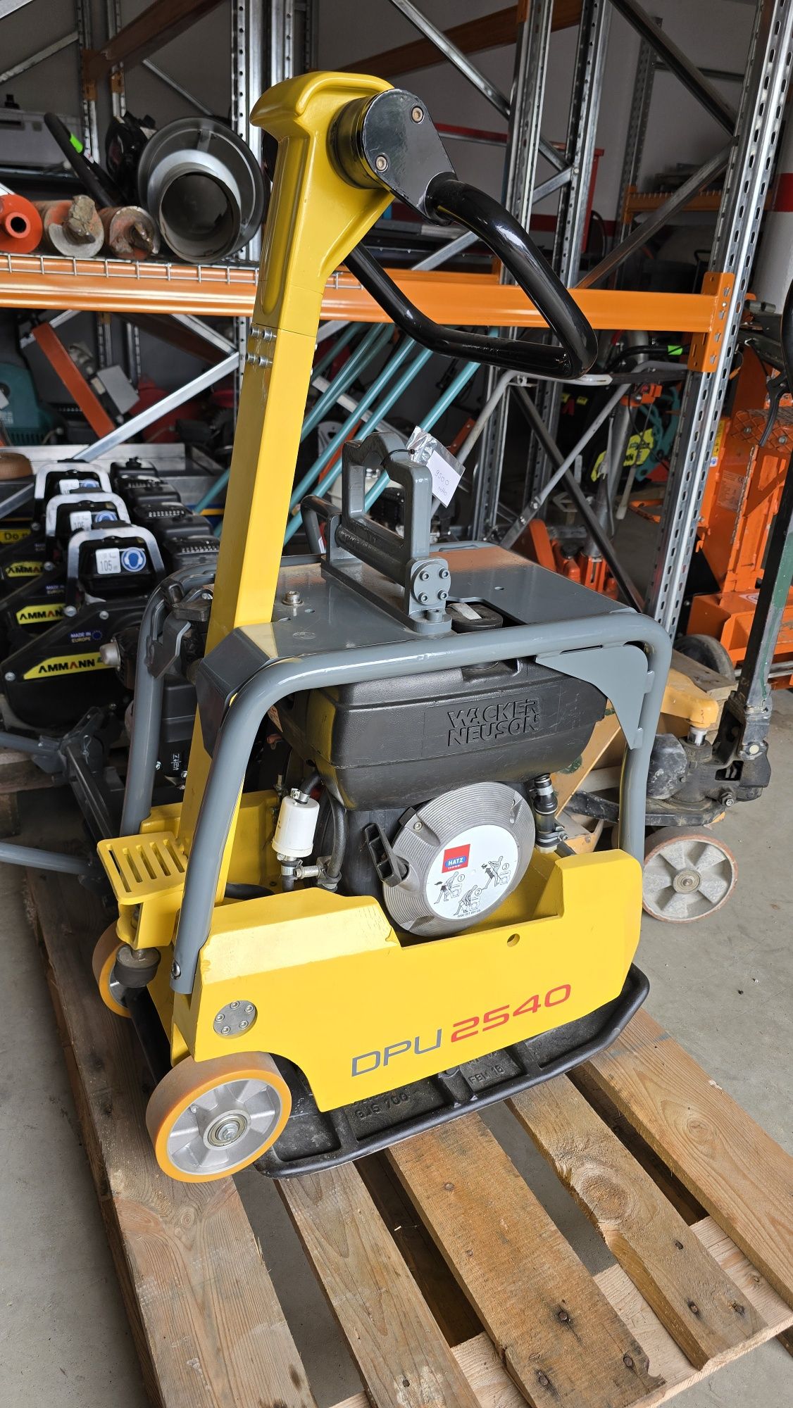 zagęszczarka DIESEL WACKER Neuson DPU 2540 z Niemiec