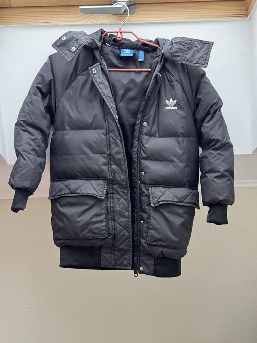 Зимовий пуховик куртка Adidas пух натуральний