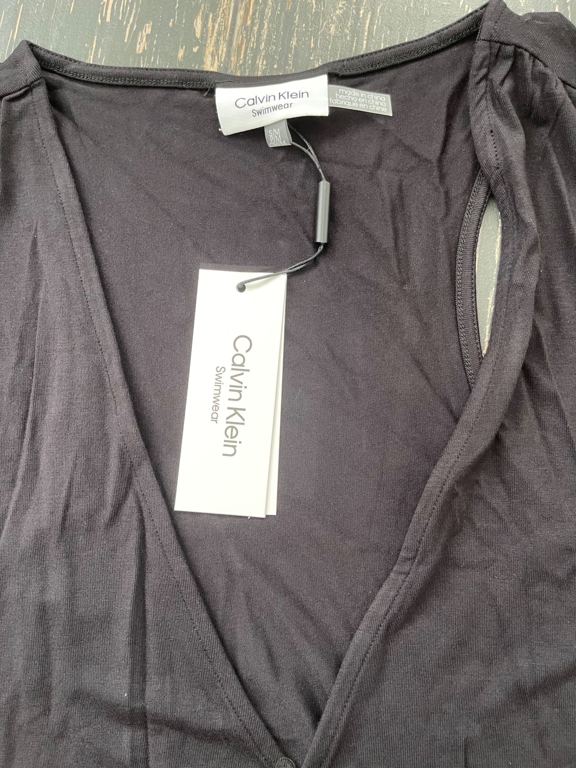 Calvin Klein cover up dress. Роскошное пляжное платье туника  р М