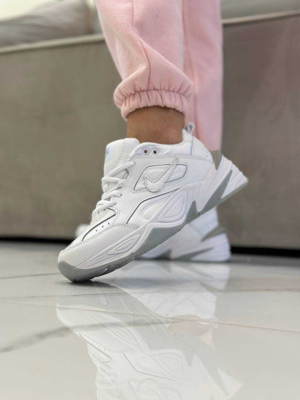 Жіночі кросівки Nike M2K Tekno  білий з сірим 2322 ЯКІСТЬ