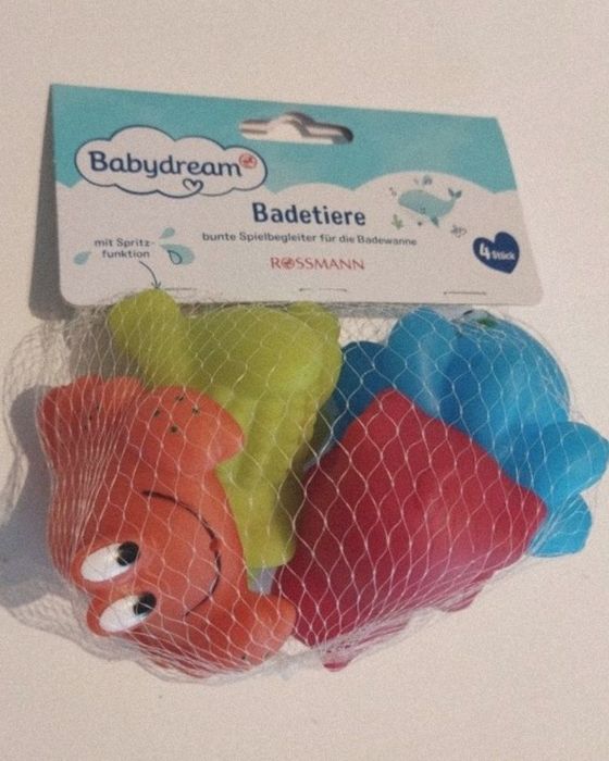 Zabawki do kąpieli babydream zwierzątka rossmann