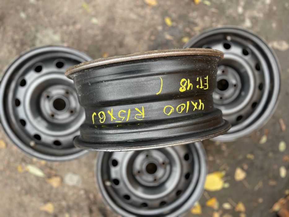Диски 4/100 r15 металеві