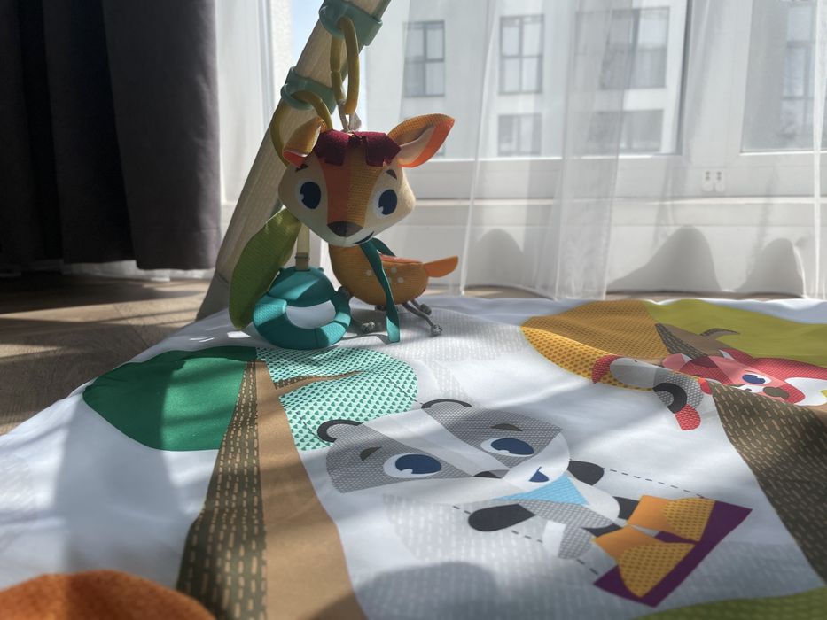 Розвиваючий килимок Tiny Love Лісові друзі, з дугами, 86х78 см