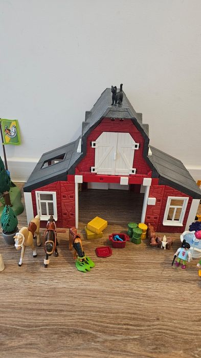 Farma Playmobil plus stacja mycia koni
