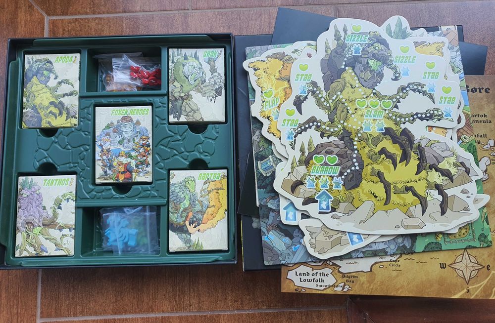 Skulk Hollow, gra planszowa, EN