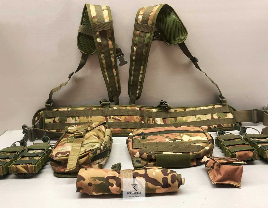 РПС (Комплект: відкриті підсумки АК, аптечка, напашник) (5 кольорів)