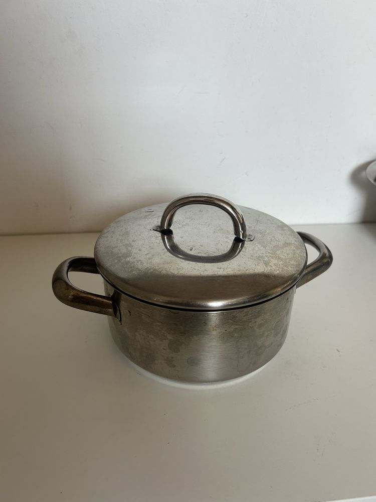 Conjunto de Cozinha – Aço Inoxidável | Panelas + Frigideira + Fervedor