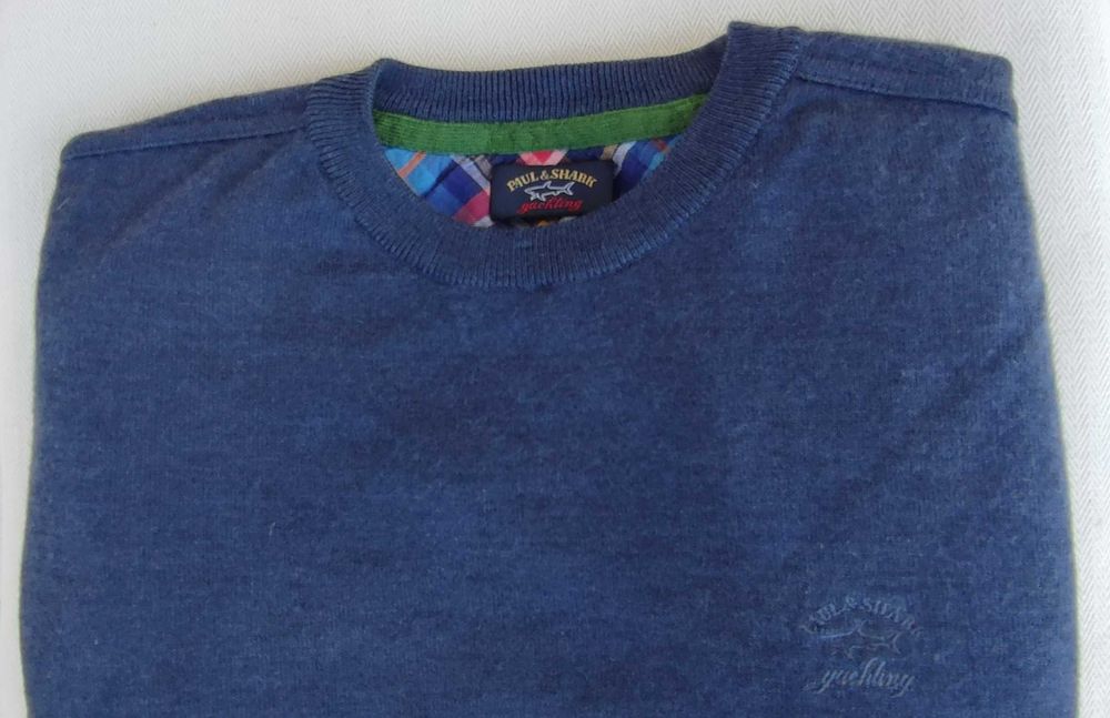 Sweter Paul & Shark Yachting Roz. S-M 100% wełna