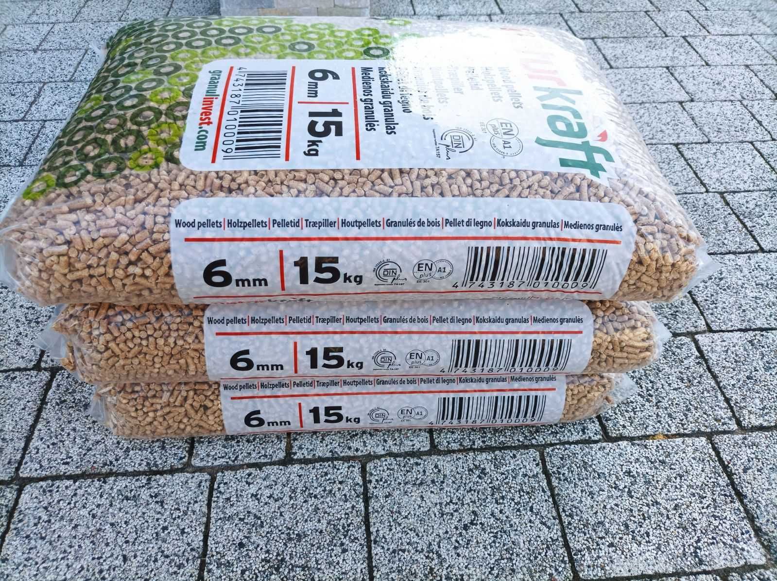 Pellet Naturkraft DINplus, ENplus, pelet certyfikowany,