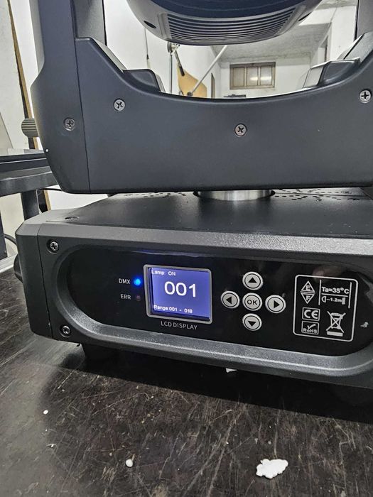 Moving Head Beam 12R Lampada 295 Watts