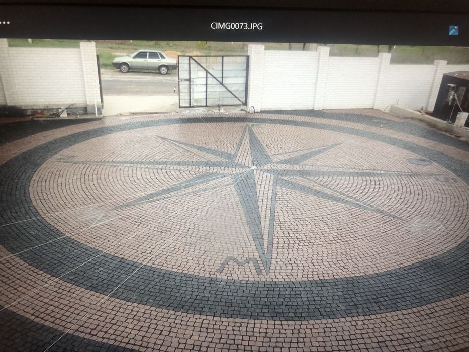 Укладання Бруківки Укладка Брусчатки