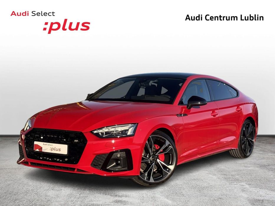 Audi A5 Sportback Webasto* Hak*Laker Led * Czerń Plus* Gwarancja 2029