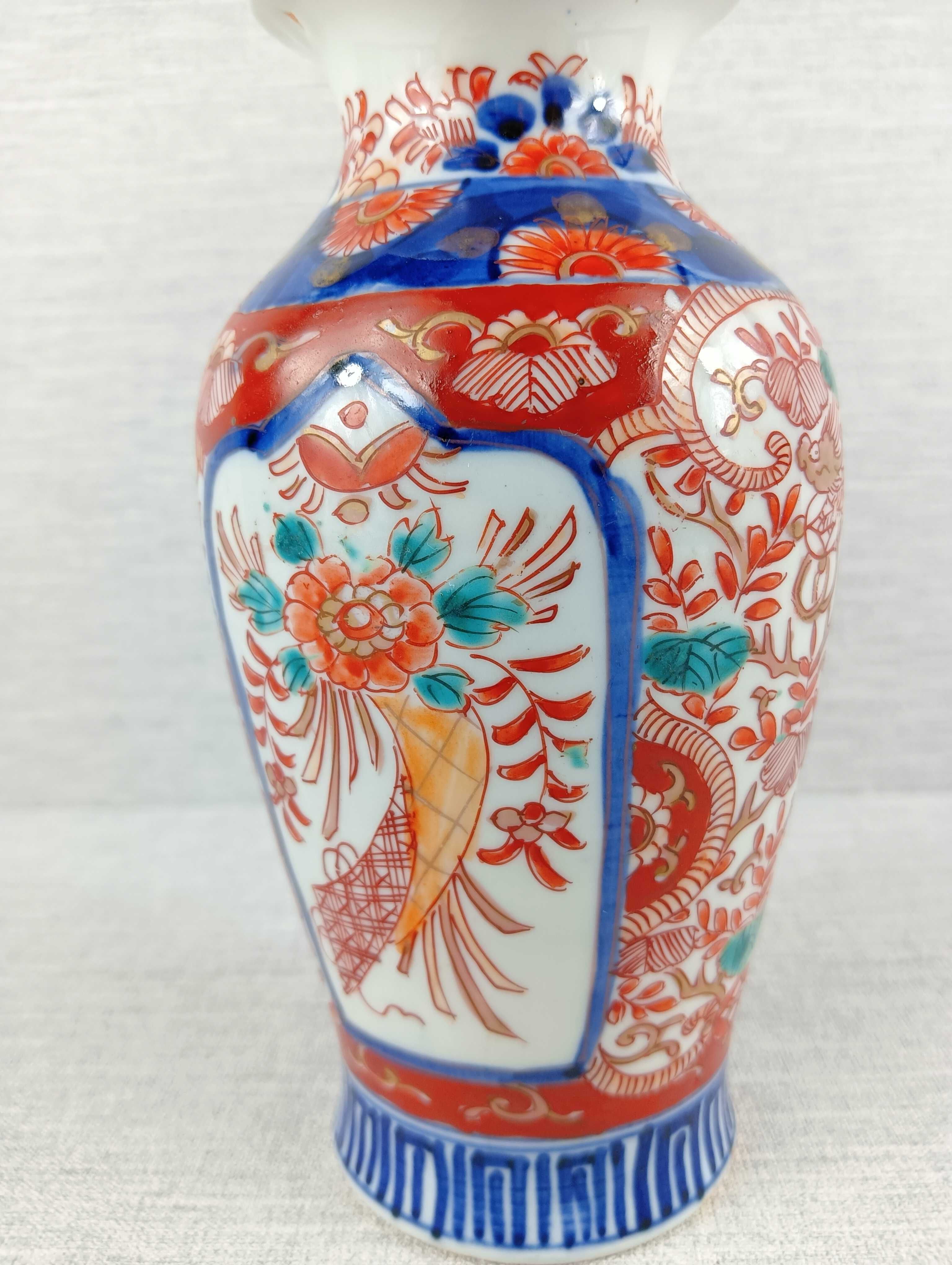 Wazon chiński Ręcznie malowany Ceramika Bogato zdobiony