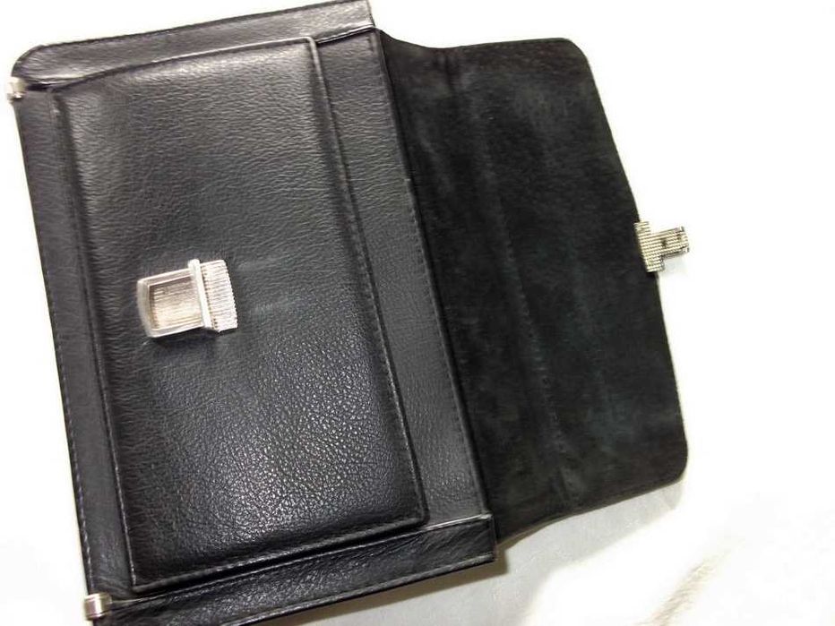 Мужская барсетка кожа, кожзам классическая